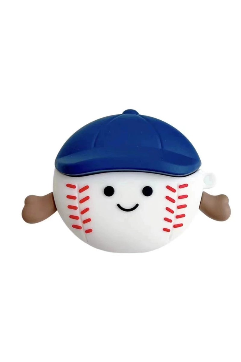 general AirPods 3rd generation silicone wireless Bluetooth protective case, cartoon design, Apple wireless Bluetooth headphones protective case, made of silicone material, with a creative and soft exterior.