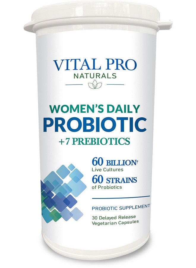 Vital Planet Vital Pro Naturals Women'S Daily Probiotic + Prebiotics 30 Capsules - Image 1