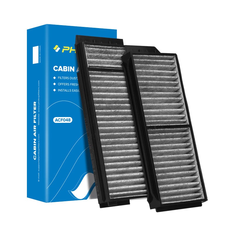 PHILTOP HEPA Cabin Air Filter wActivated Carbon Compatible with CF10218 Mazda 3 20042009 5 20062010 20122015 Carbon Filter Up Dust Pollen Odor - Image 2