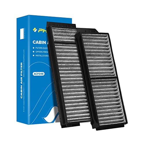 PHILTOP HEPA Cabin Air Filter wActivated Carbon Compatible with CF10218 Mazda 3 20042009 5 20062010 20122015 Carbon Filter Up Dust Pollen Odor - Image 1