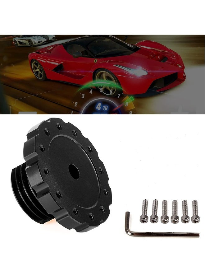 Topleo Aluminum Steering Wheel Adapter, Sim Racing Gaming Steering Wheel Adapter for T300, T500, TS-PC, TS-XW  - Image 1