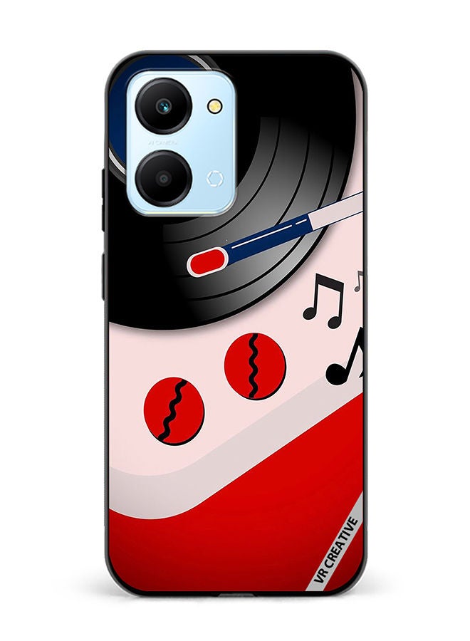 VR CREATIVE Protective Case Cover For Honor Play7T Music Design Multicolour - Image 1