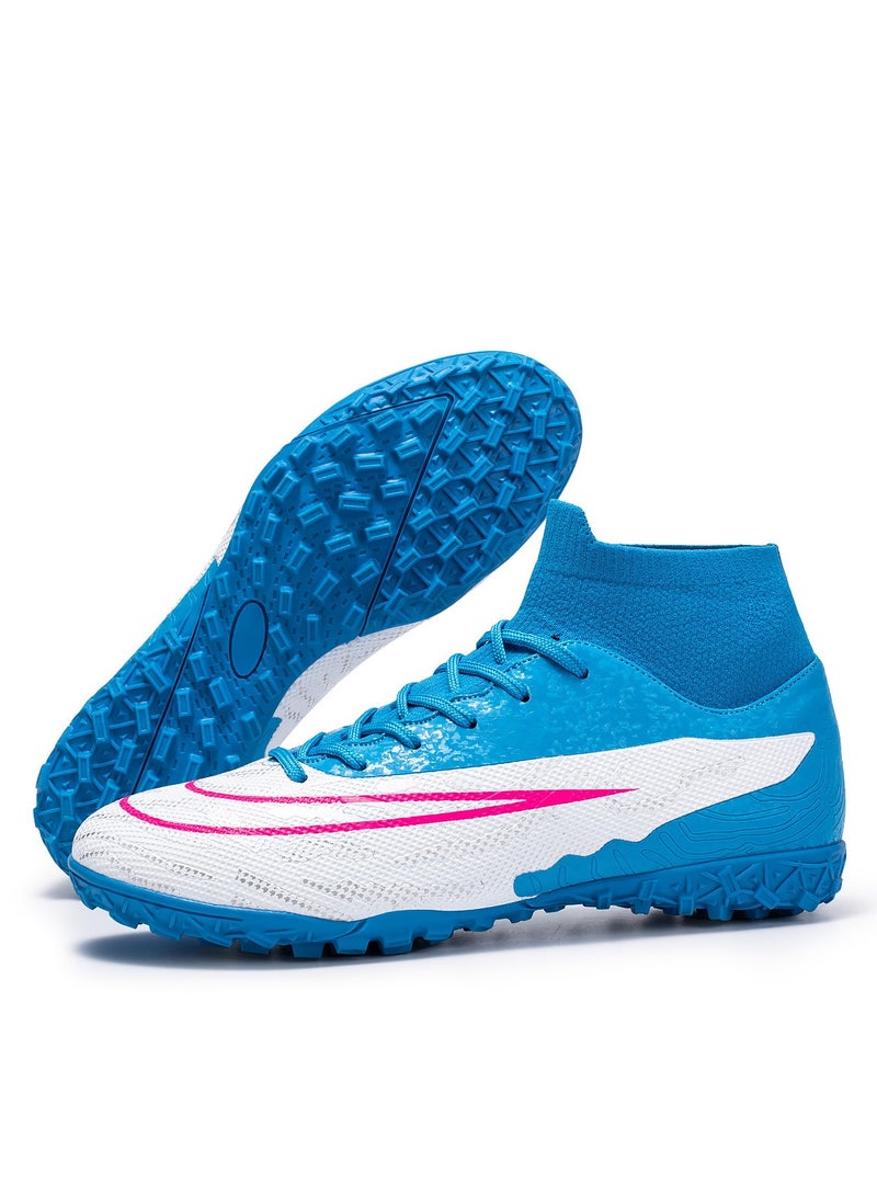 KUYING New high-Top Non-Slip Football Shoes 