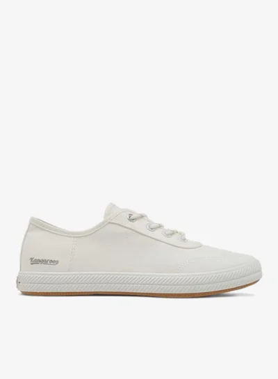 kangaROOS Women's Logo Detail Sports Shoes with Lace-Up Closure