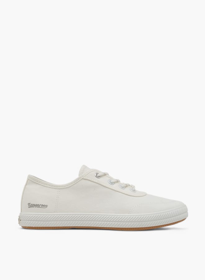 kangaROOS Women's Logo Detail Sports Shoes with Lace-Up Closure - Image 3