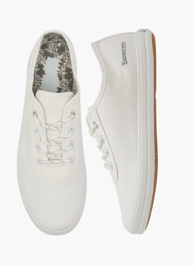kangaROOS Women's Logo Detail Sports Shoes with Lace-Up Closure - Image 2