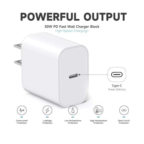 BCWJ NETS 20W USB-C Fast Charger Power Adapter Charger Compatible for Samsung Galaxy Tab S10, S9, S8, S7, S6, S5e, S4, S3, Tab A7, A9+, A8, A 10.1, A 8.4 Tablet Charging Cable Cord - Image 3
