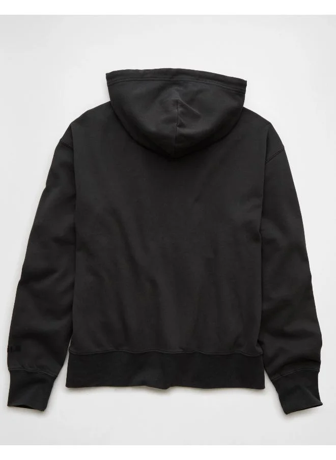 امريكان ايجل AE Logo Graphic Pullover Hoodie