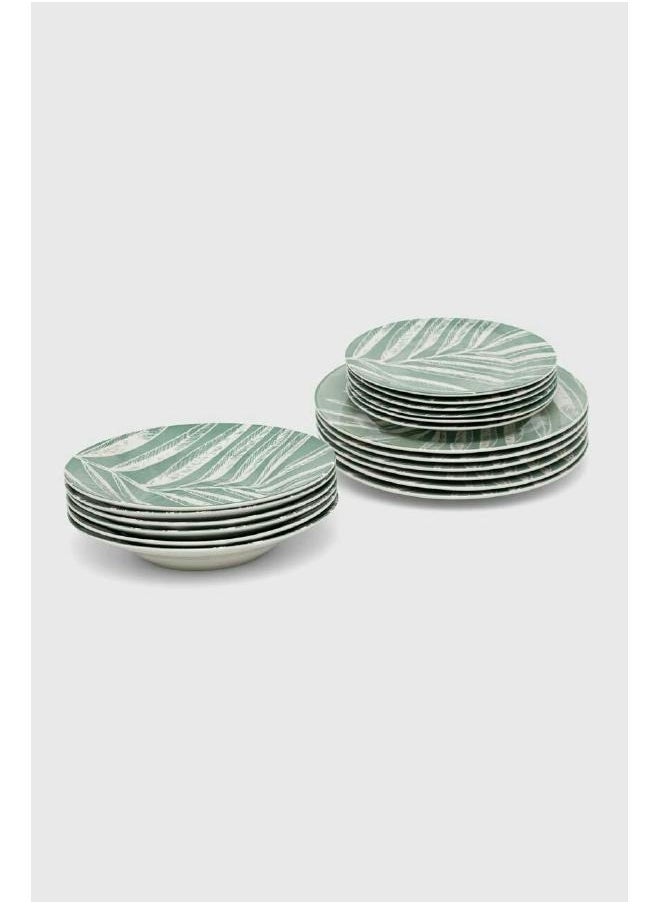 LOFT BOITE,DINNER SET,SET OF 18 PCS,MULTICOLOR,PORCELAINE-188939 Multicolor 19 cm  - Image 2