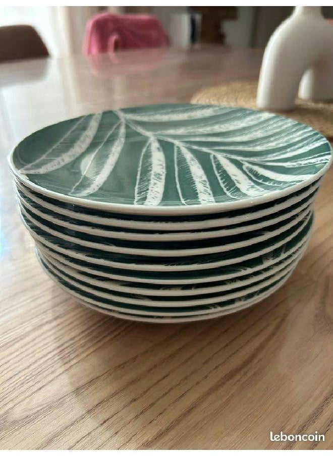 LOFT BOITE,DINNER SET,SET OF 18 PCS,MULTICOLOR,PORCELAINE-188939 Multicolor 19 cm  - Image 4