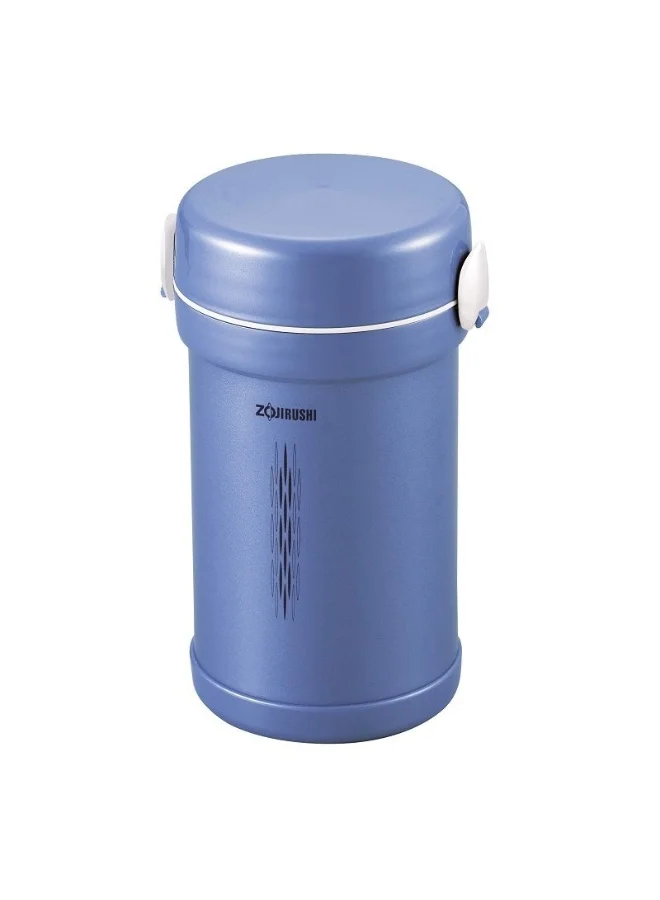Zojirushi Zojirushi Stainless Steel Vacuum Lunch Jar, 0.84L, Blue