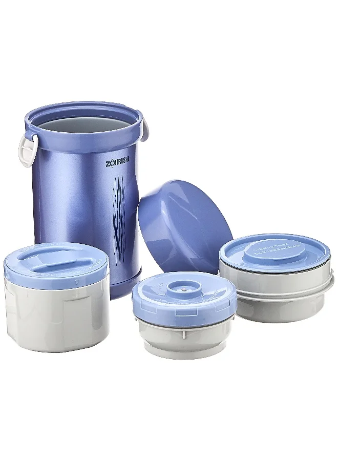 Zojirushi Zojirushi Stainless Steel Vacuum Lunch Jar, 0.84L, Blue