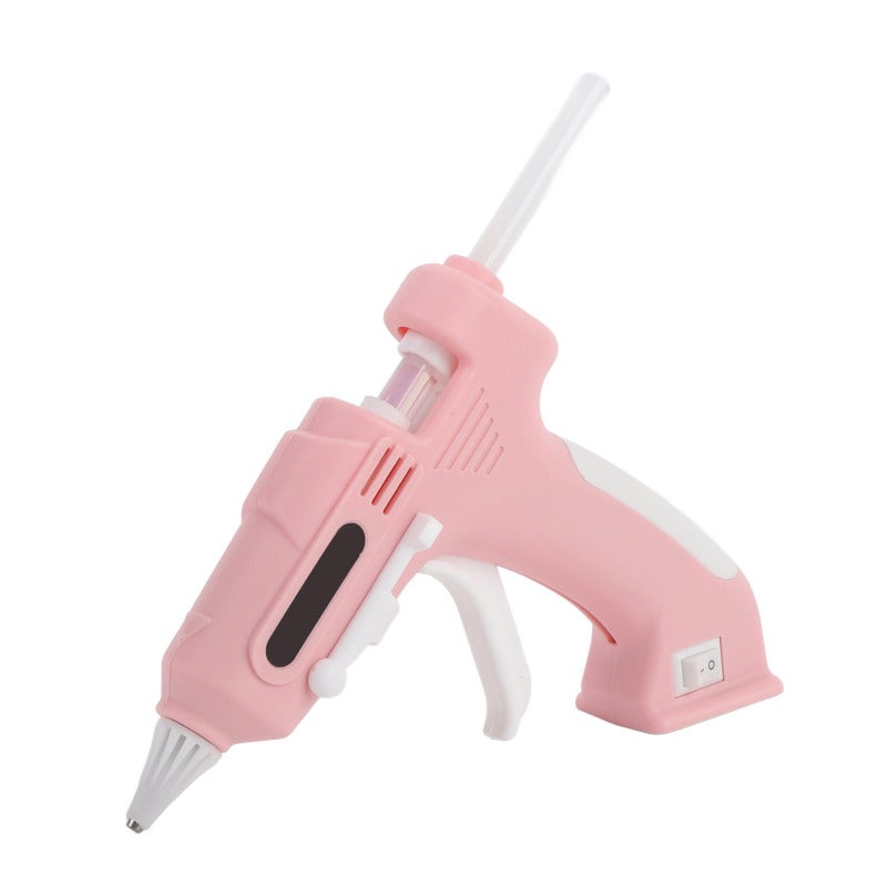 MQ Cordless Hot Glue Tool 7mm Rapid Heating Glue Gun - Backflow Prevention Design Electric Hot Melt Glue Kit with 10 Glue Sticks for Crafting Repairs - Image 4