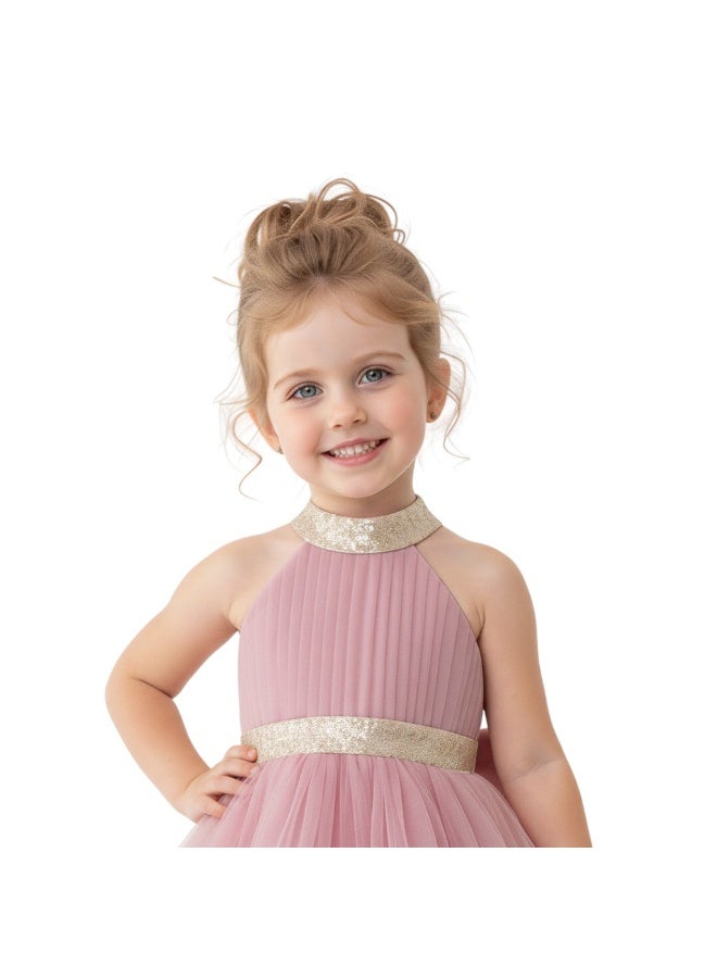 D'Daniela-Ruffled Tulle Dress - Image 2