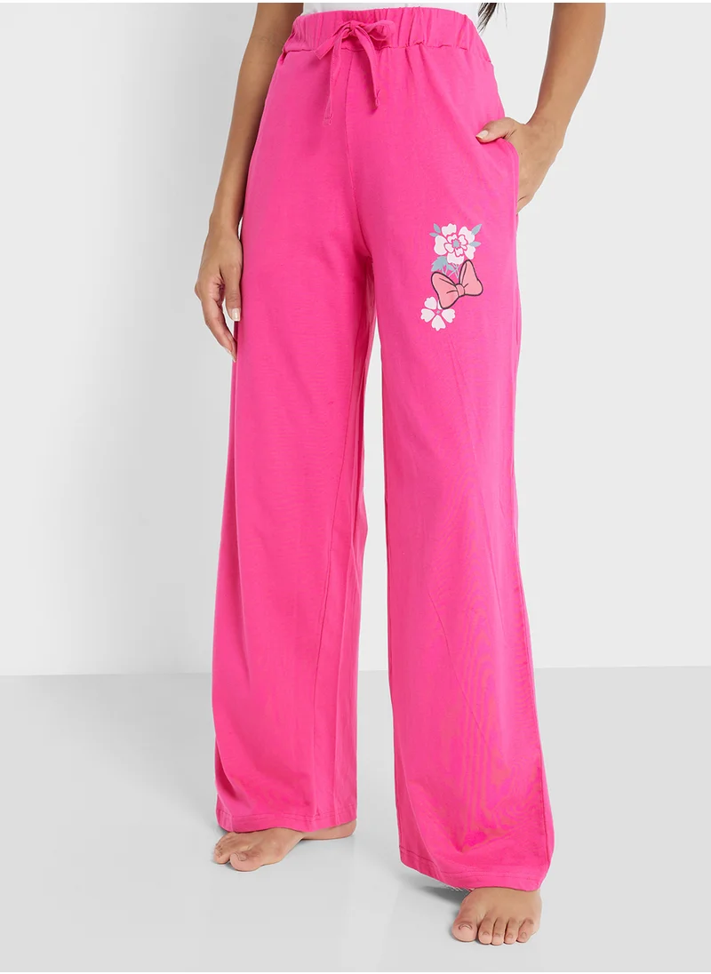 ديزني Minnie T-Shirt & Pyjama Set