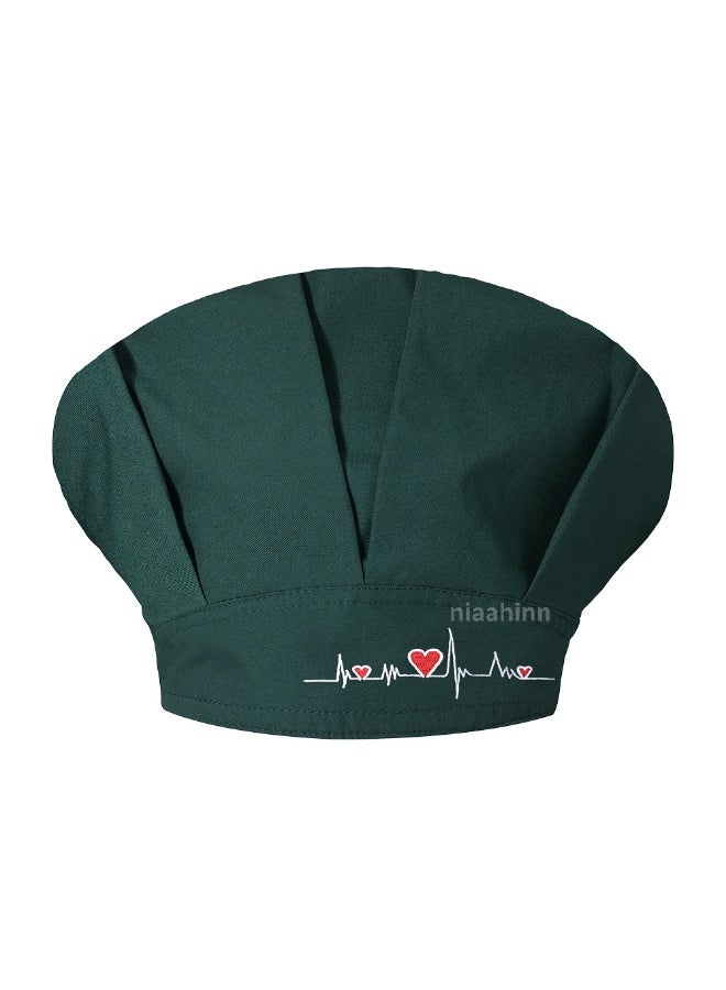 NIBEMINENT Women Scrubs Hats Unisex Adjustable Cotton Sweatband Cap Head Cover Work Wear Sanitary Breathable Bouffant Scrub Caps