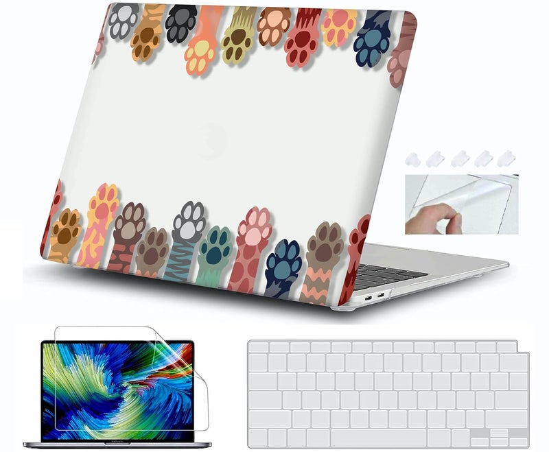 GIOIA BAZAAR Case for MacBook Air 15 inch 2023 2024 Release M3 A3114 M2 A2941 Liquid Retina Display Chip Crystal Clear Case with Liquid Retina Display, Plastic Hard Shell, (Design17) - Image 1