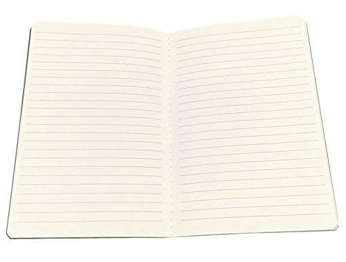 ALIMITOPIA 6 pack Notebook Brown Softcover Thread-bound Notebook Journal Diary Memo Notepad,A5 Size(5.5"X8.3"),30 sheets(Ruled Pages) - Image 3