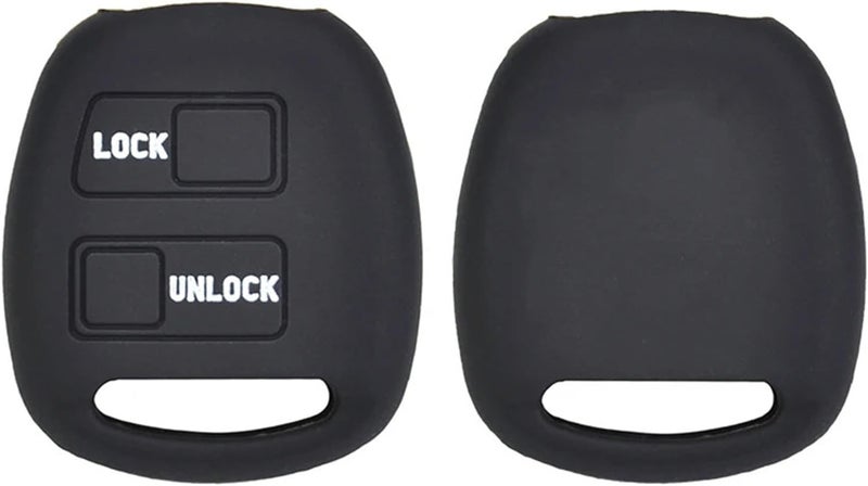 QASULER Silicone Key Case Cover for Toyota Models - Image 1