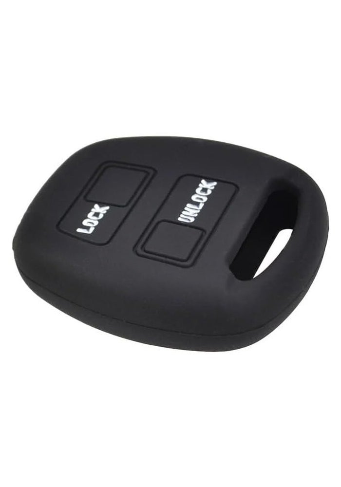 QASULER Silicone Key Case Cover for Toyota Models - Image 4