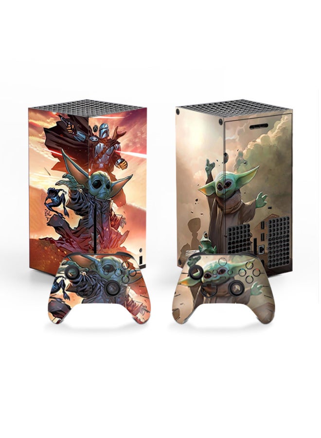 Applicable To Microsoft X SERISE X Series Game Machine Protective Film Scratch-proof Film-Color:X-0026 - Image 5