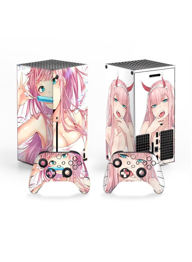 Applicable To Microsoft X SERISE X Series Game Machine Protective Film Scratch-proof Film-Color:X-0026 - Image 4