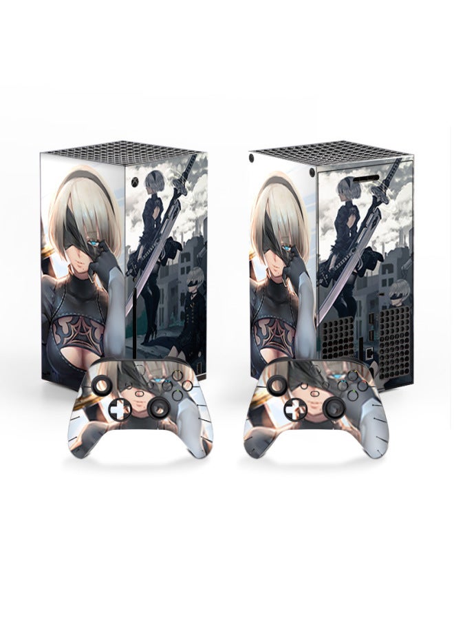 Applicable To Microsoft X SERISE X Series Game Machine Protective Film Scratch-proof Film-Color:X-0026 - Image 2