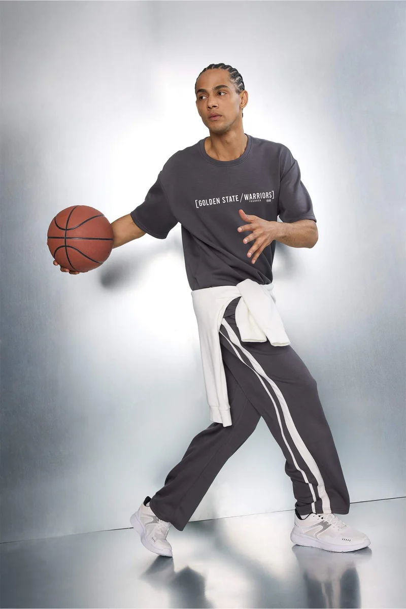 DeFacto NBA Golden State Warriors Standard Fit Modal Joggers
