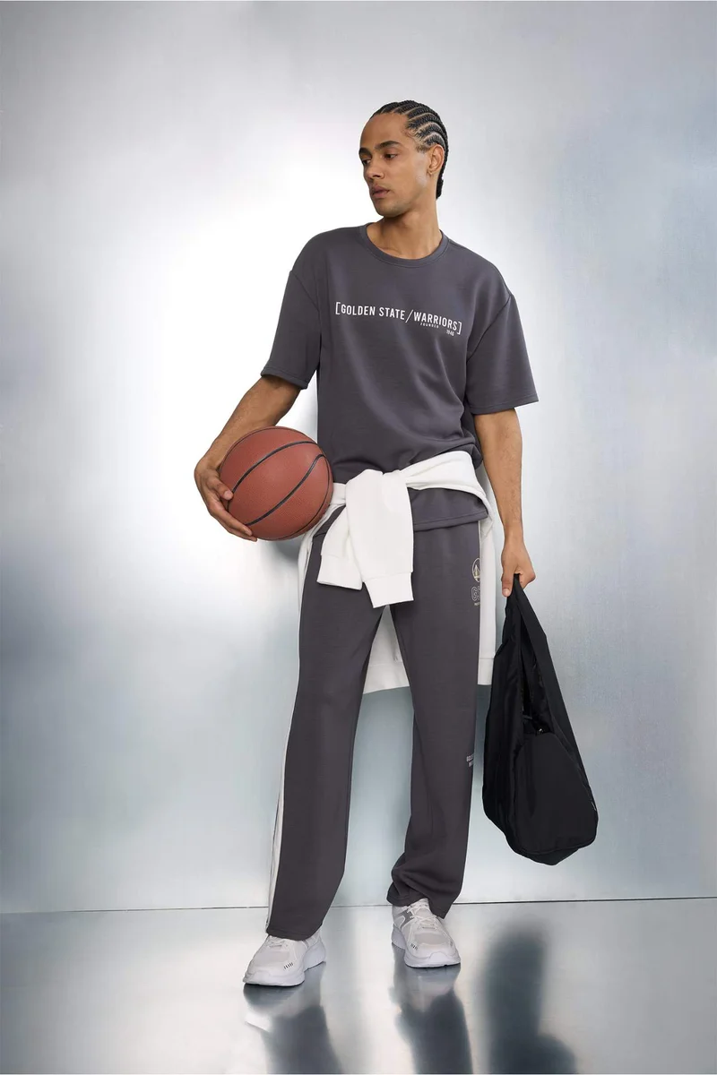 DeFacto NBA Golden State Warriors Standard Fit Modal Joggers