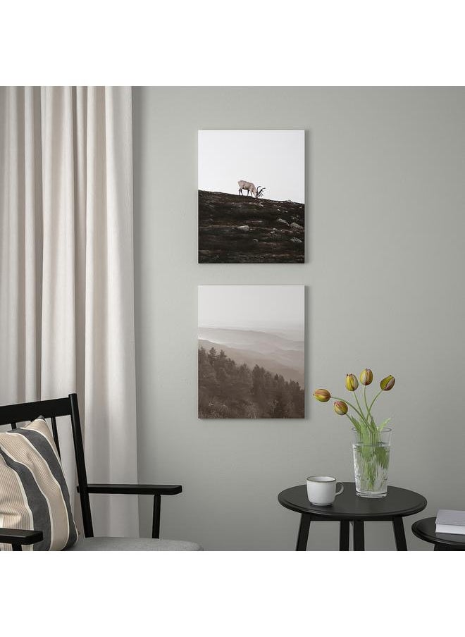 Beauenty Picture, wandering reindeer, 40x50 cm  - Image 2