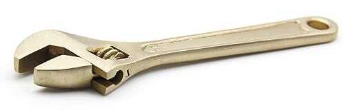 T-MAX TMAX NonSparking 6 inch 150mm Adjustable Wrench AluminumBronze Non Spark Jaw Capacity 1116 18mm Spark Free Safety NonMagnetic CorrosionResistant - Image 3