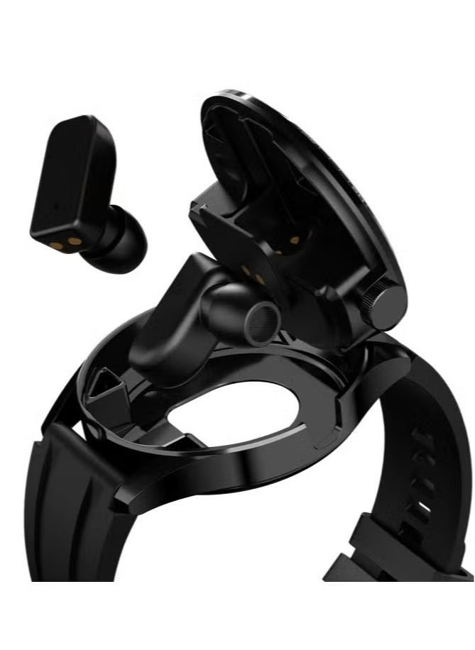 TIGER New Arrival GT5 Guds Smart Watch with In-Ear Earbuds – 2-in-1 Call & Music TWS Earphone Smartwatch, Touchscreen, Fitness Tracker, Bluetooth Connectivity, Waterproof. Long Battery Life  - Image 2