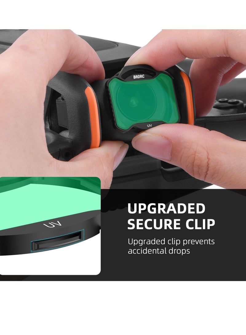 Excefore Filters Set for Avata 2 ND, 3 Pack UV CPL ND16 Protection Lens Neutral Density Filter, Compatible with DJI Avata 2 FPV Drone Accessories, Aluminum - Image 4