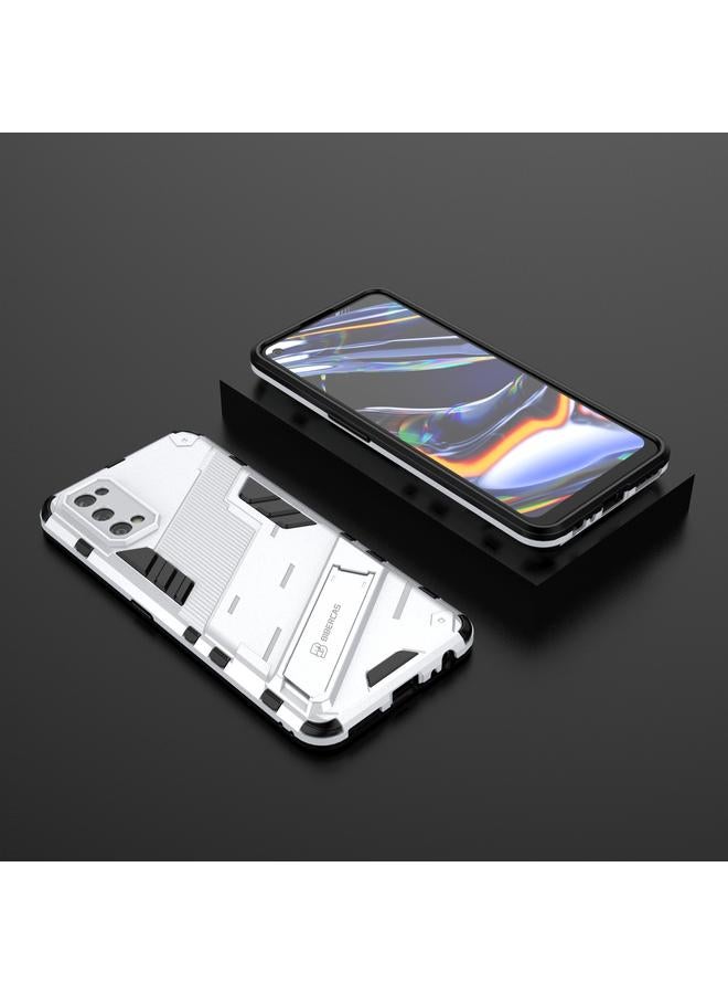 اس-توب جراب لهاتف OPPO Realme 7 Pro Punk Armor 2 في 1 PC + جراب TPU مقاوم للصدمات مع حامل غير مرئي - Image 2