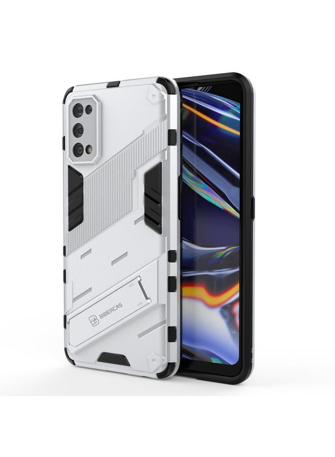 اس-توب جراب لهاتف OPPO Realme 7 Pro Punk Armor 2 في 1 PC + جراب TPU مقاوم للصدمات مع حامل غير مرئي - Image 1