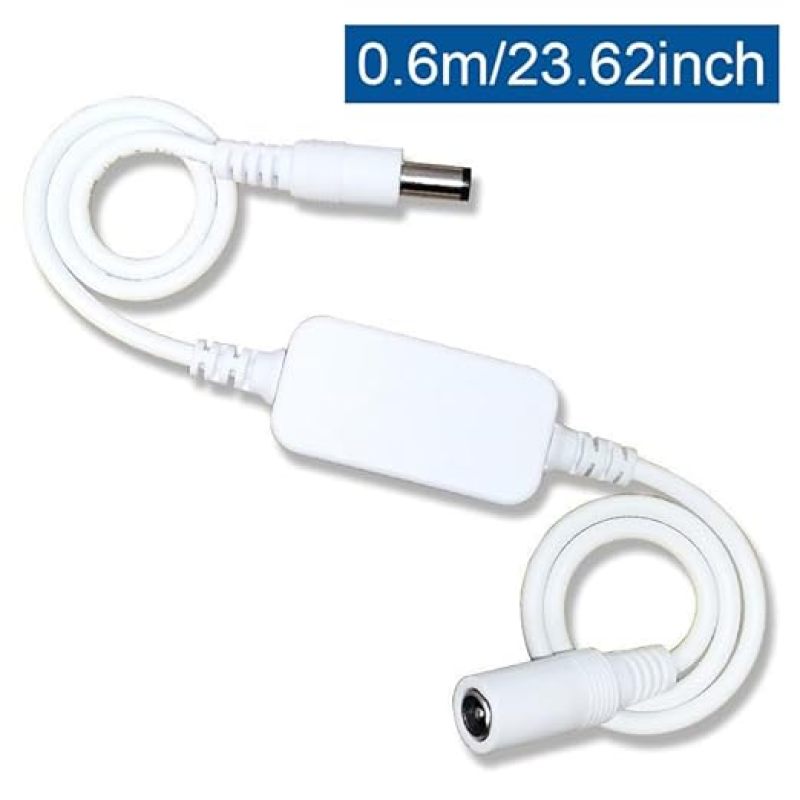 Automatic Router Reset 2Pcs Black & White Timed Power Cycle Device - Auto Scheduled Reboots, Bandwidth Efficiency Boost Router Reset Tool for Home Network Maintenance - Image 4