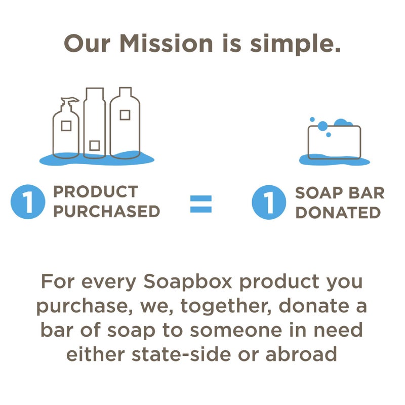 Soapbox Hair Conditioner Bar with Coconut Oil to Moisturize and Nourish Dry Damaged Hair - 2oz Solid Conditioner, Low Plastic, Vegan, Sulfate Free, Paraben Free - Image 5