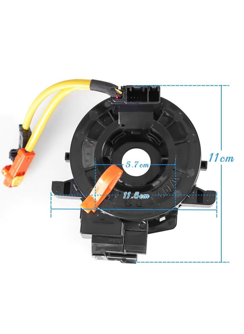 Generic - 84306-48030 SPIRAL CABLE CLOCK SPRING Fit for Toyota LEXUS IS250/350/2xxD 08/2005-03/2013 Color Black - Image 1