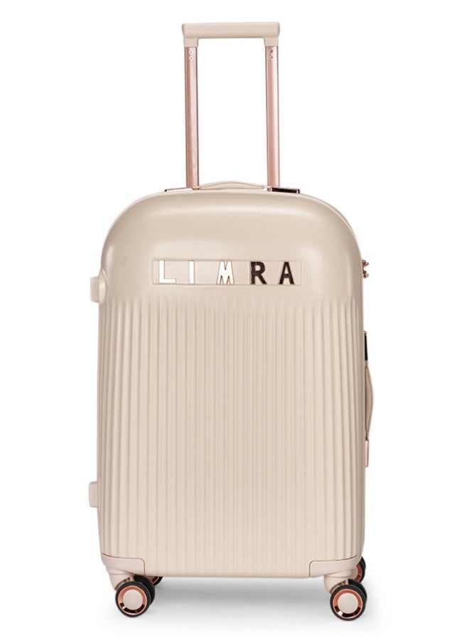 LIMRA Luggage set 4 pieces travel Bags with a distinctive design from limra Beige. - Image 5