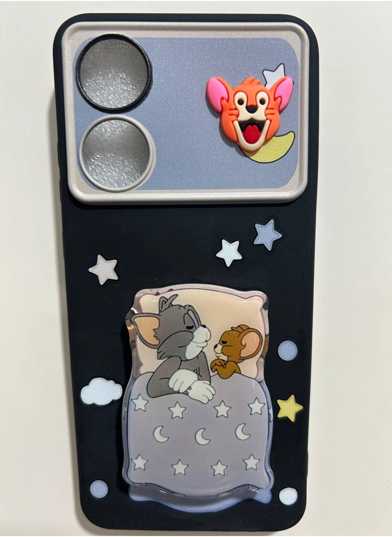 Generic - Back Cover Compatible With Phone Oppo A58 - Multi Color 24 - Image 1