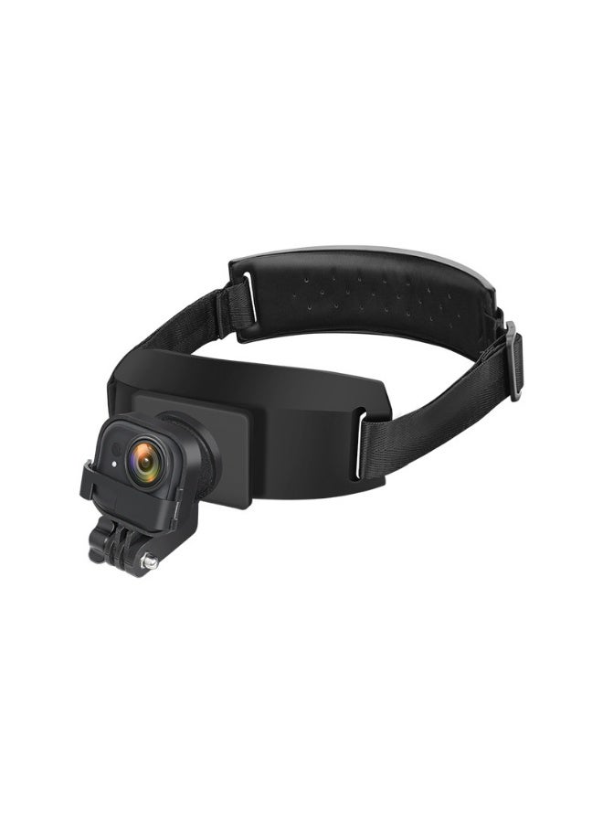 For Insta360 GO Ultra – Magnetic Head Mount, Hands-Free First-Person POV Camera Strap, Adjustable ±240° Angle, Comfortable Foam Padding - Image 1
