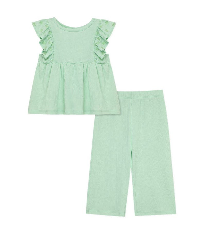 The Mom Store Green 2Pc Pant Set - Image 1