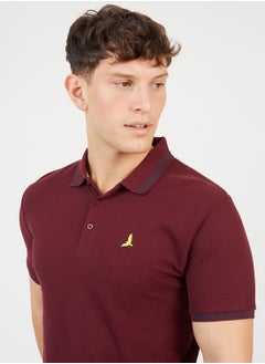 BRAVE SOUL Contrast Polo Shirt  - Image 1