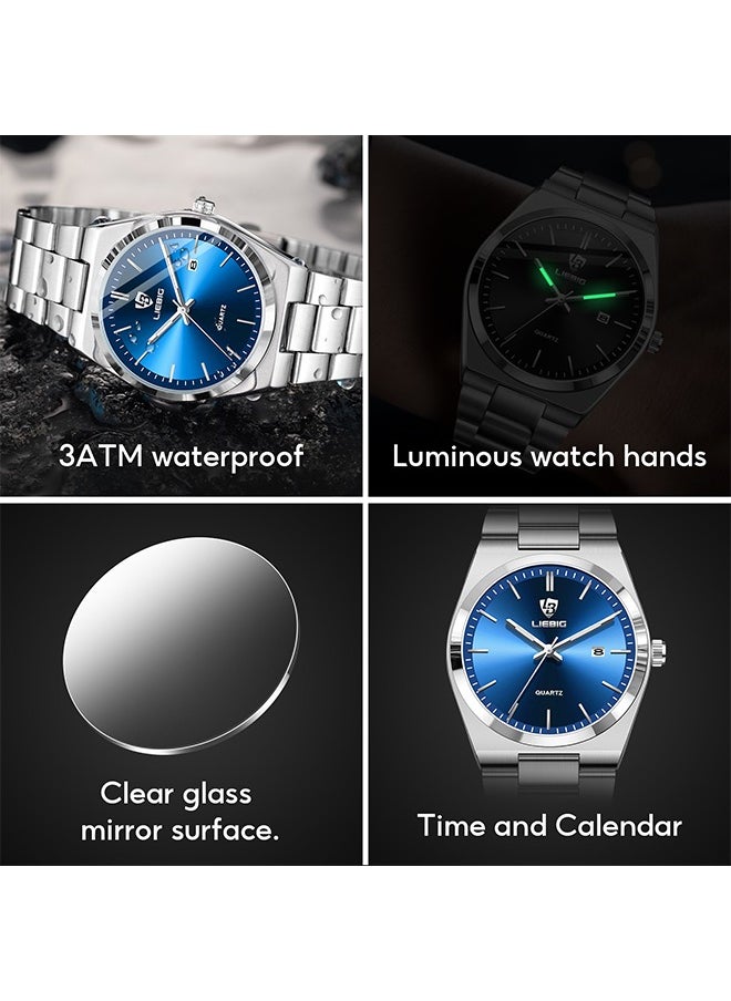 Luxury Men's Quartz Watch Waterproof