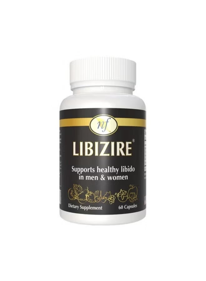 Natural Fervor Libizire Supplement Capsules For In Men & Women, Pack of 60’s - Image 1