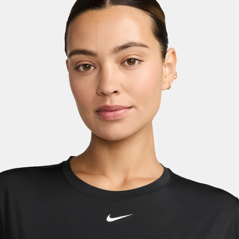 Nike Black Women's One Classic Dri-FIT Top for Women | Best Price UAE