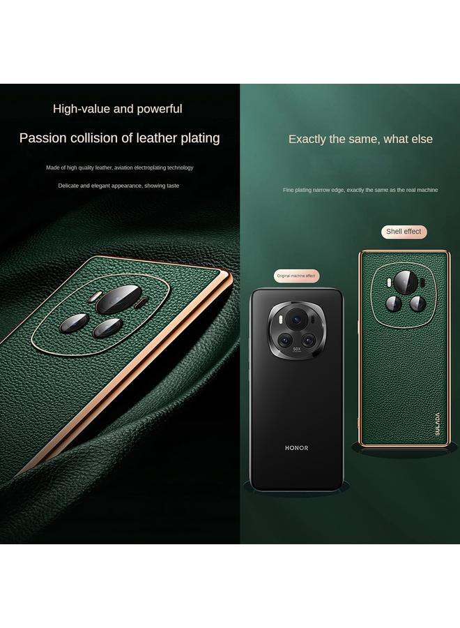 SULADA Case For Honor Magic6 Pro TPU + Litchi Texture Leather Phone Case - Image 4