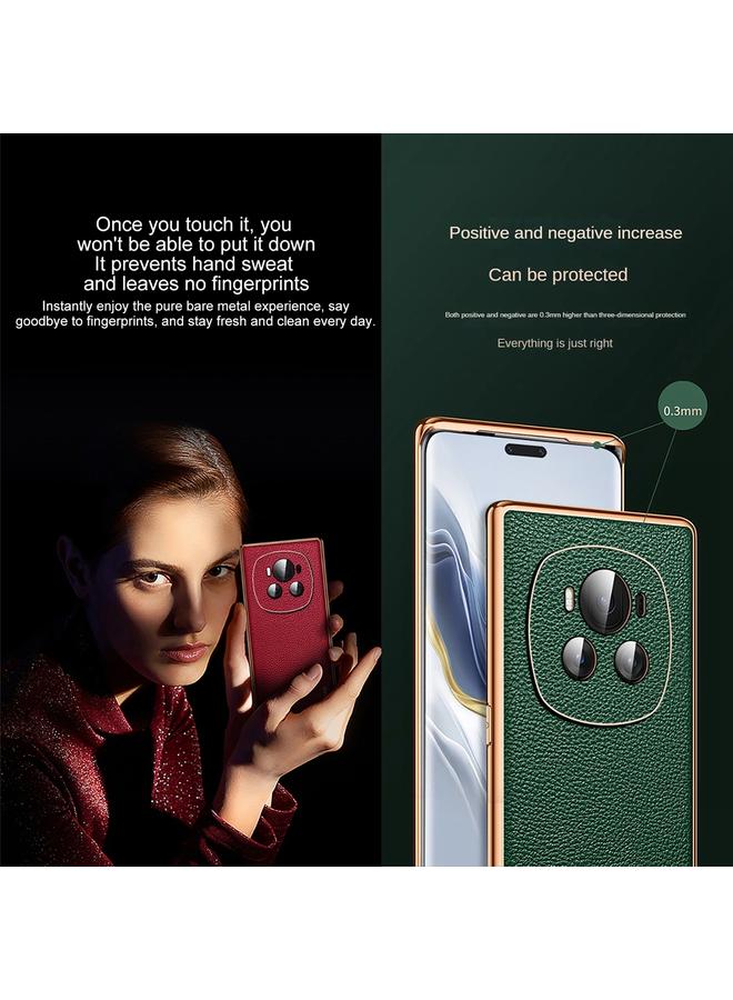 SULADA Case For Honor Magic6 Pro TPU + Litchi Texture Leather Phone Case - Image 5