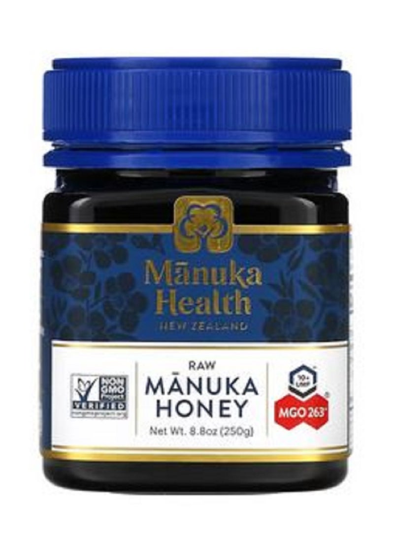 Manuka health Raw Manuka Honey MGO 263+ 8.8 oz 250 g  - Image 1