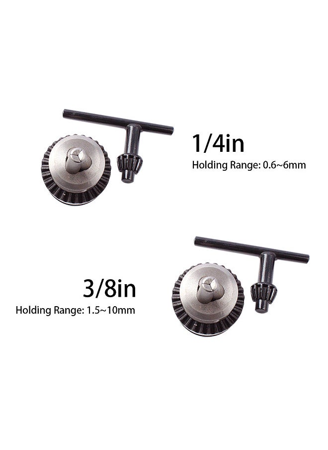 Generic - Hand Crank Drill All Steel Casting Drilling Drill Portable Mini Manual Drill with Double Pinions Hand Drill Tool for Wood/Plastics/PVC/Glass Fibre - Image 1